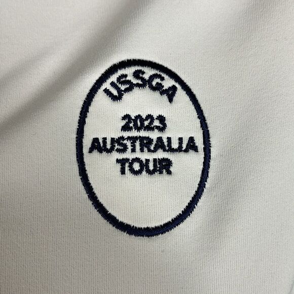 Women's 2023 USSGA Australia Tour Peter Millar Long Sleeve UPF 50+ Medium - Picture 7 of 8